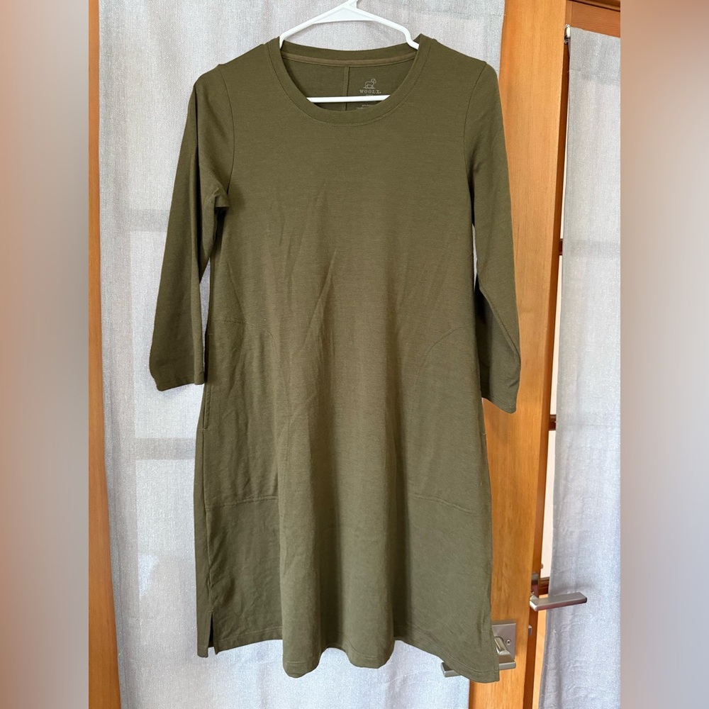Woolx Rissa 3/4 sleeve dress